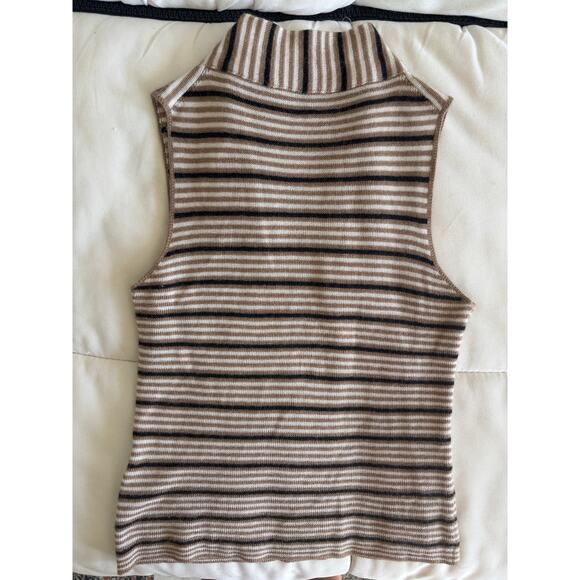 Prada Knit Sleeveless Striped Tank Top (Made in Italy, Size 38) - Picture 7 of 8